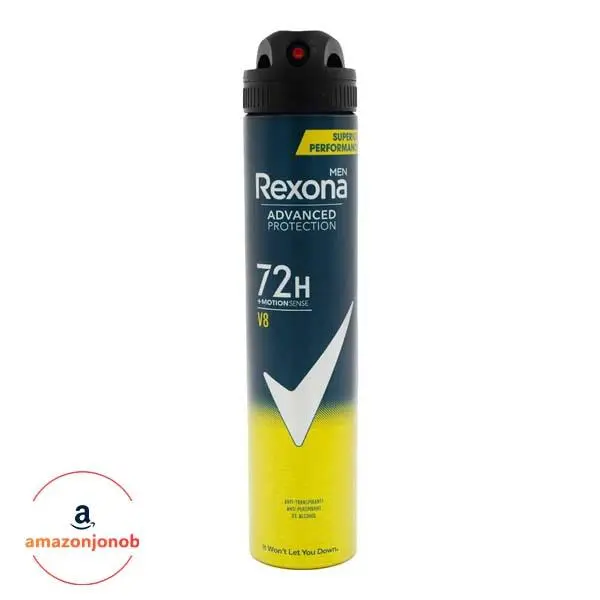 اسپری بدن مردانه 72 ساعته مدل V8 رکسونا آرژانتینی حجم 200 میلی لیتر - 5