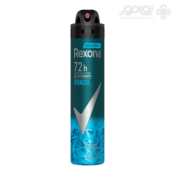 اسپری مردانه 72 ساعته رکسونا مدل XTRACOOL حجم 200 میل