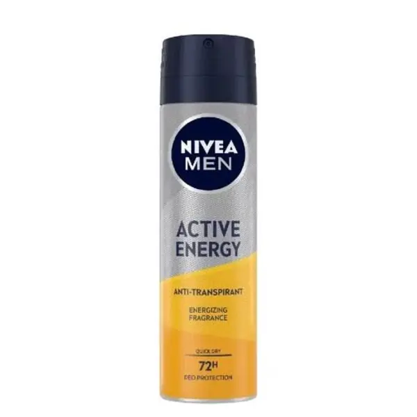 اسپری بدن نیوا مردانه نیوا مدل ACTIVE ENERGY ANTIPRESPIRANT حجم 150 میلی لیتر - 2