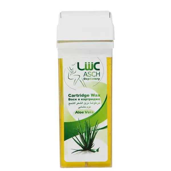 موم سرد خشابی عش مدل Aloevera مقدار 150 گرم Ash Aloevera Cartridge Cold Wax 150gr