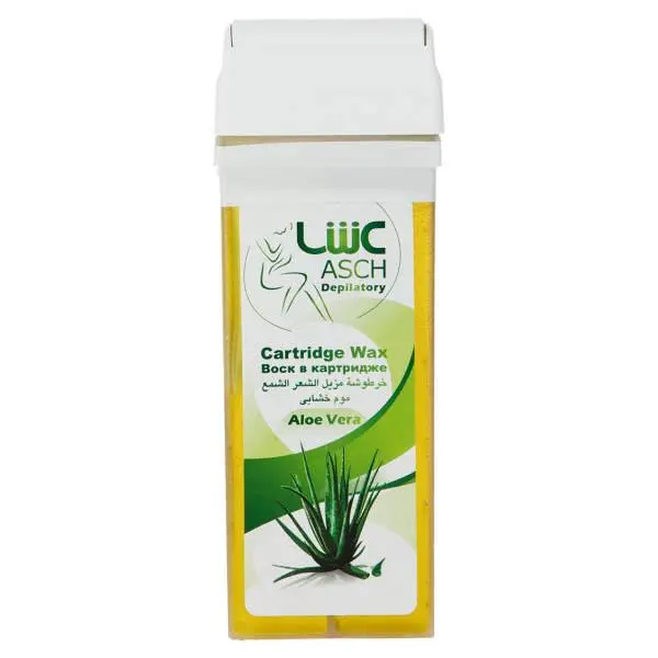 موم سرد خشابی عش مدل Aloevera مقدار 150 گرم Ash Aloevera Cartridge Cold Wax 150gr