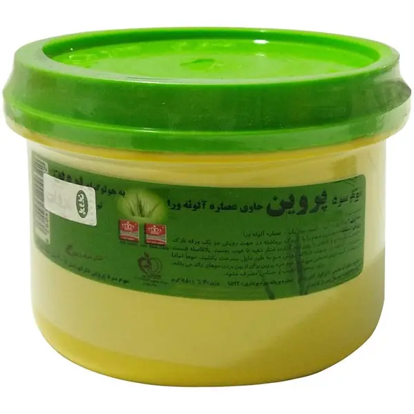موم سرد پروین مدل آلوئه ورا Aloevera حجم 750 گرم Parvin Aloevera Cold Wax 750gr