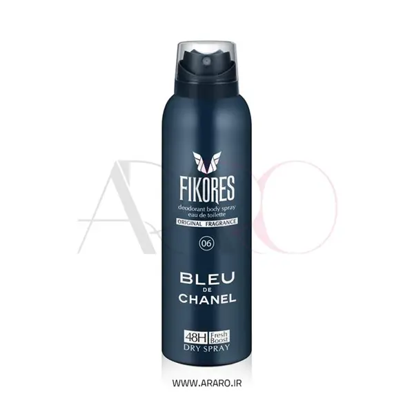 اسپری بدن مردانه فیکورس مدل BLEU DE CHANEL