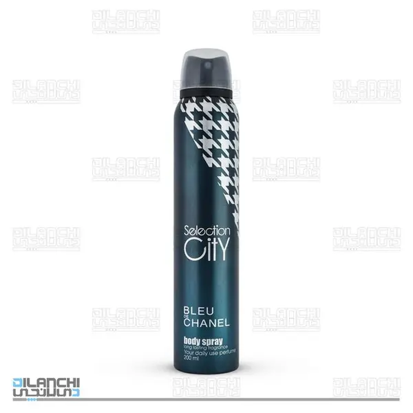 اسپری خوشبو کننده بدن سلکشن سیتی مدل BLEU DE CHANEL مردانه حجم 200 میلی لیتر