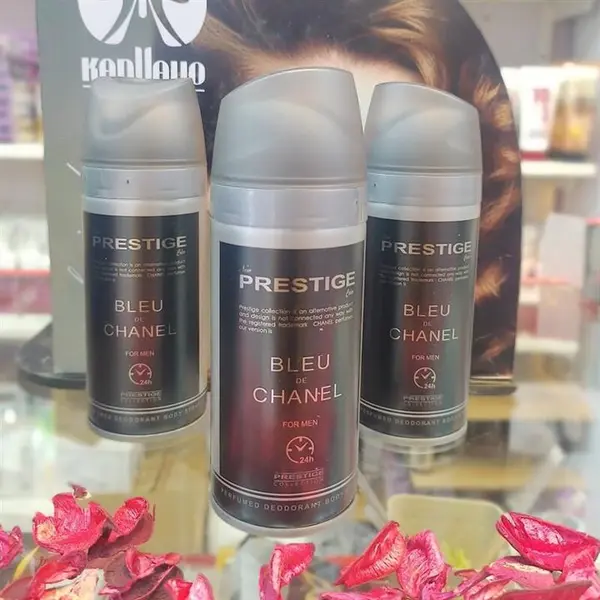اسپری خوشبو کننده بدن مردانه پرستیژ مدل Bleu De Chanel حجم 150 میلی لیتر