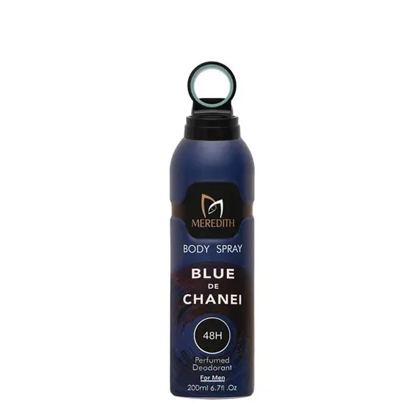 اسپری بدن مردیت مردانه بلو چنل BLUE DE CHANEL حجم 200 میل