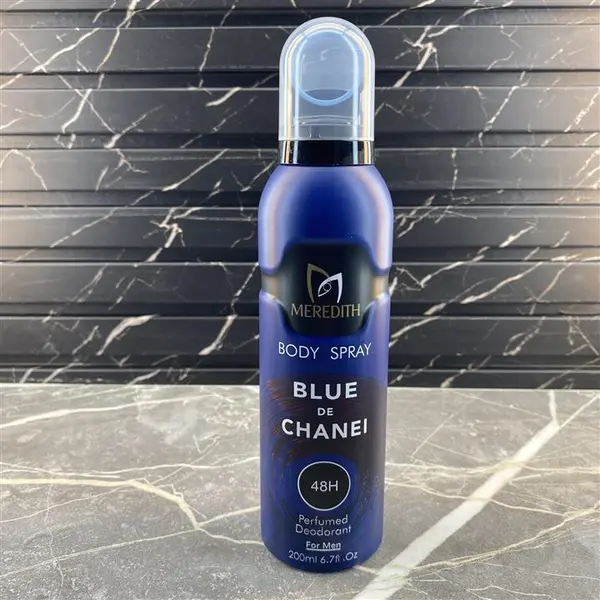 اسپری بدن مردیت مردانه بلو چنل BLUE DE CHANEL حجم 200 میل