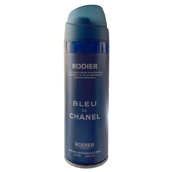 اسپری مردانه رودیر مدل بلو دی شنل blue the shanel Rodier میل200