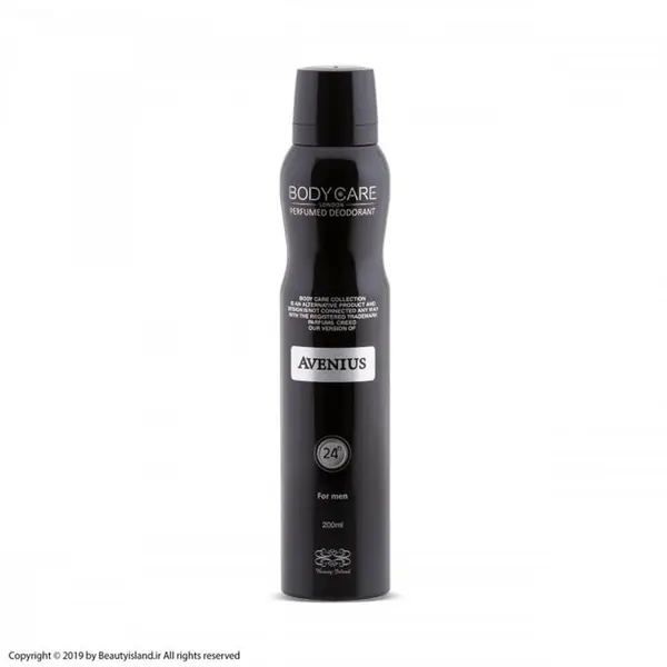 اسپری مردانه بادی کر اونتوس کرید Body Care AVENTUS CREED با حجم 200 میل