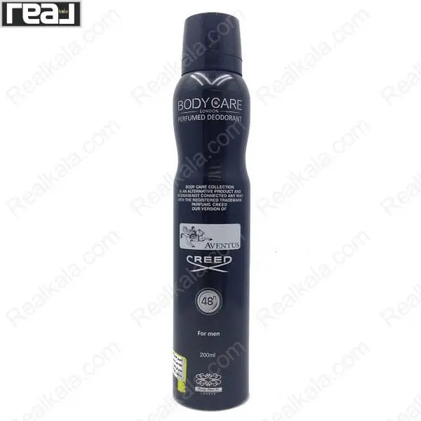 اسپری مردانه بادی کر اونتوس کرید Body Care AVENTUS CREED با حجم 200 میل