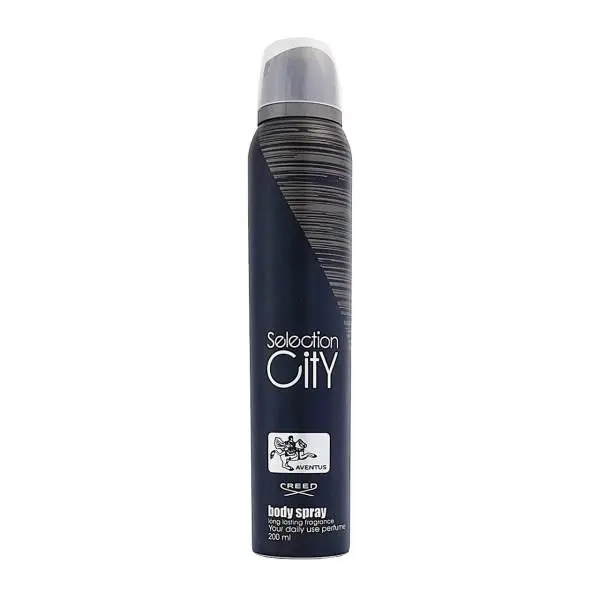 اسپری مردانه بادی کر اونتوس کرید Body Care AVENTUS CREED با حجم 200 میل