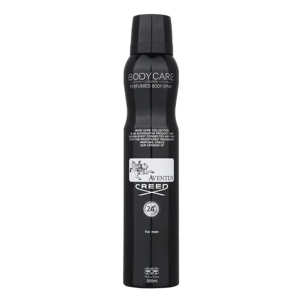 اسپری مردانه بادی کر اونتوس کرید Body Care AVENTUS CREED با حجم 200 میل