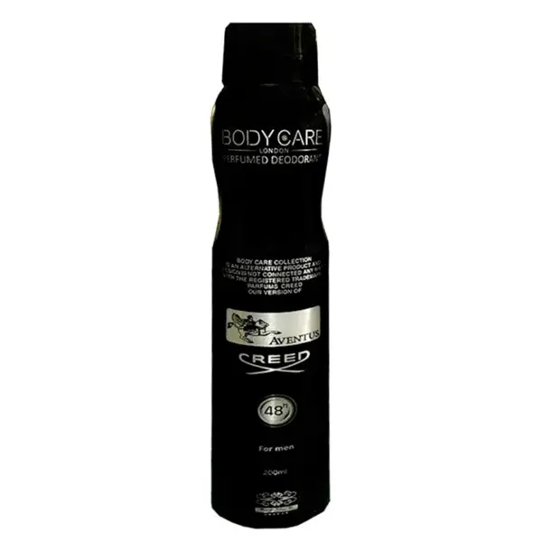 اسپری مردانه بادی کر اونتوس کرید Body Care AVENTUS CREED با حجم 200 میل