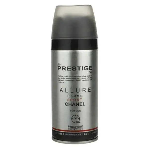 اسپری خوشبو کننده بدن مردانه پرستیژ مدل Chanel Allure Homme Sport حجم 150 میلی لیتر