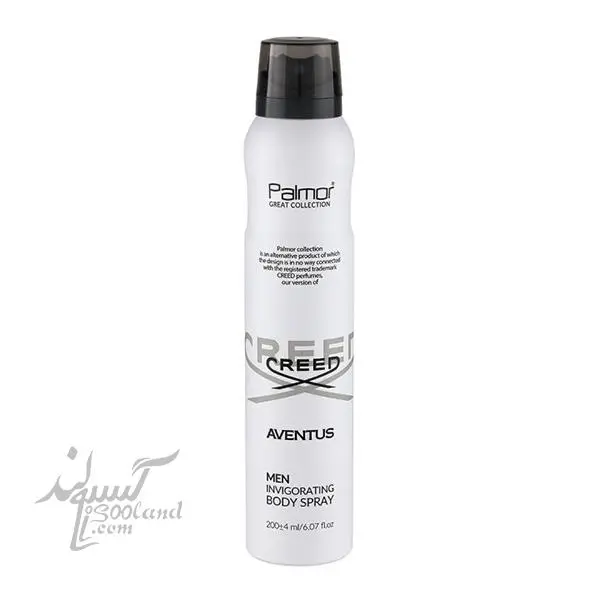 اسپری بدن مردانه پالمور مدل CREED AVENTUS حجم 200 میلی لیتر - 2