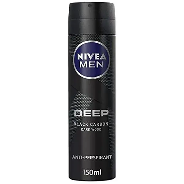 اسپری مردانه دیپ بلک کربن نیوآ Deep Black Carbon NIVEA