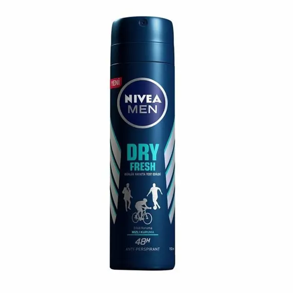 اسپری مردانه نیوا مدل DRY FRESH حجم 150 میل NIVEA