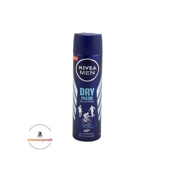 اسپری مردانه نیوا مدل DRY FRESH حجم 150 میل NIVEA