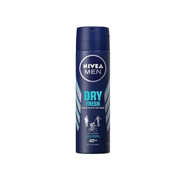 اسپری مردانه نیوا مدل DRY FRESH حجم 150 میل NIVEA
