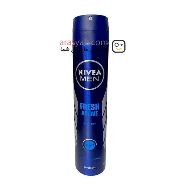 اسپری مردانه فرش اکتیو نیوا Fresh Active با محافظت 48 ساعته حجم 200 میل - 2