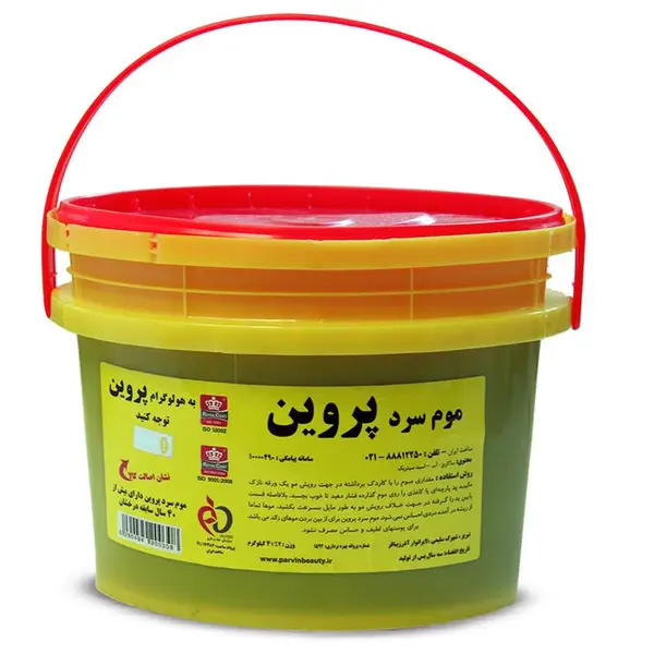 موم سرد پروین مدل Honey حجم 4000 گرم -