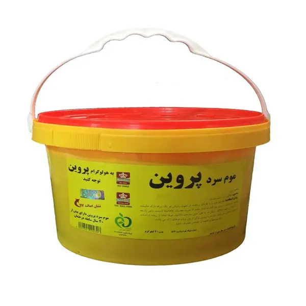 موم سرد پروین مدل Honey حجم 4000 گرم -
