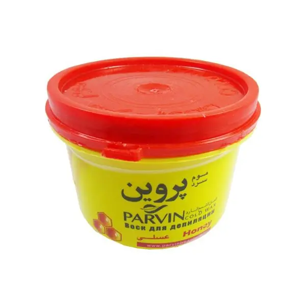 موم سرد پروین مدل عسل Honey حجم 750 گرم -