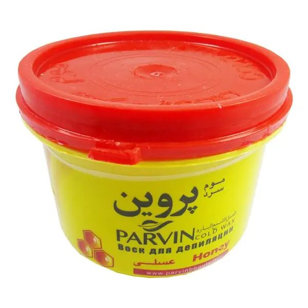 موم سرد پروین مدل عسل Honey حجم 750 گرم -
