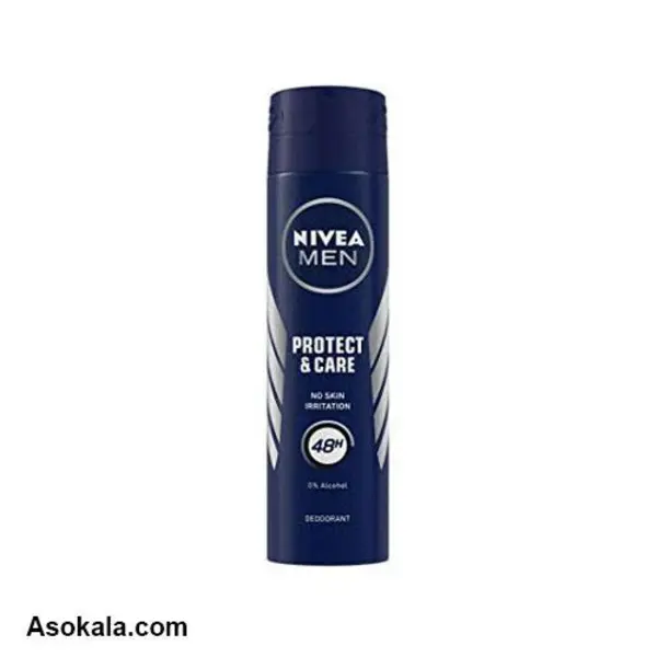 اسپری بدن مردانه نیوآ مدل NIVEA PROTECT & CARE حجم 200 میل