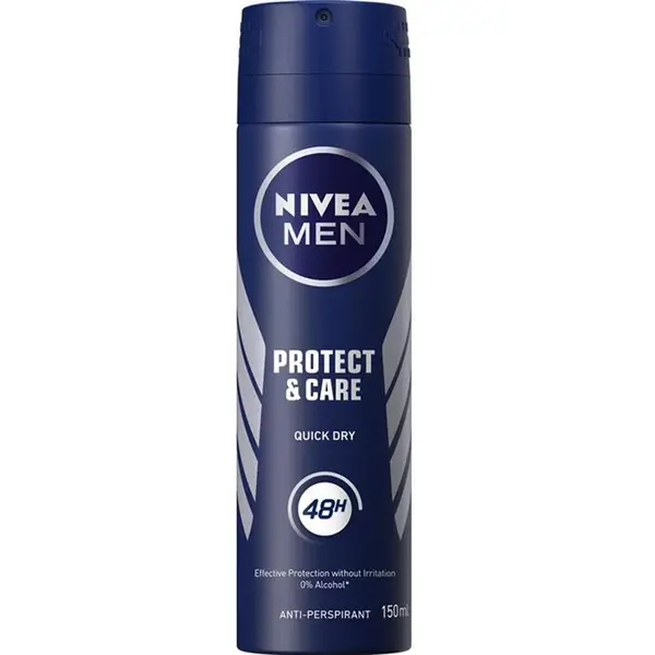 اسپری بدن مردانه نیوآ مدل NIVEA PROTECT & CARE حجم 200 میل - 5