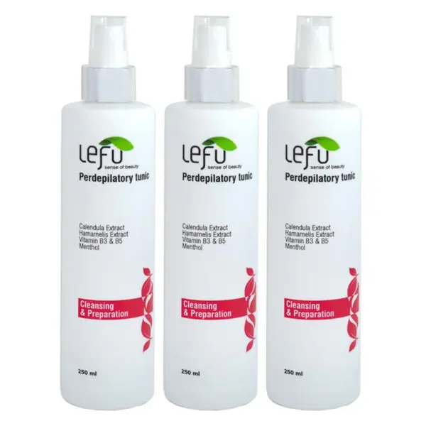 تونیک قبل از اپیلاسیون لفو مدل Perdepilatory حجم 250 میلی لیتر مجموعه 3 عددی