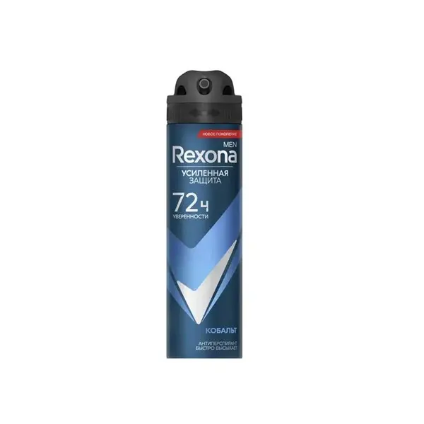 اسپری دئودورانت رکسونا Rexona مدل Кобальт مردانه 72 ساعته حجم 150 میل - 3