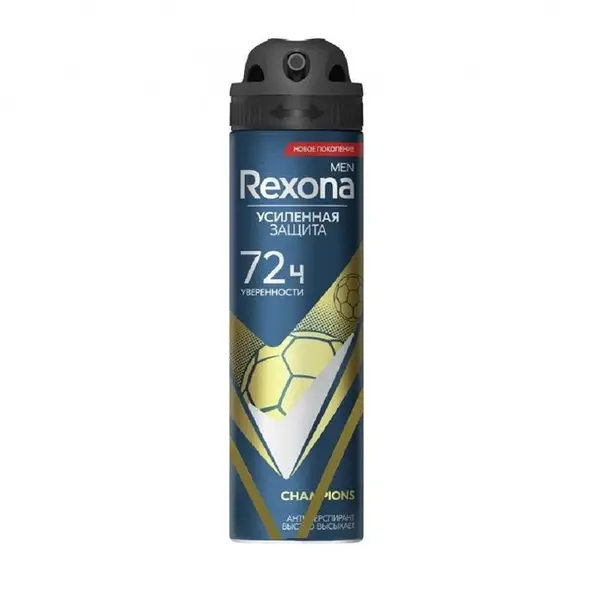 اسپری دئودورانت رکسونا Rexona مردانه 72 ساعته مدل Champions حجم 150 میل - 4
