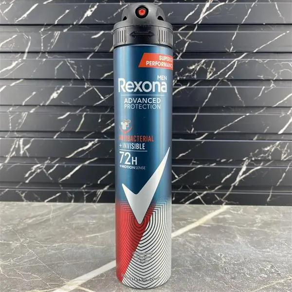 اسپری رکسونا rexona advance protection invisible حجم 200 میلی لیتر مناسب آقایان