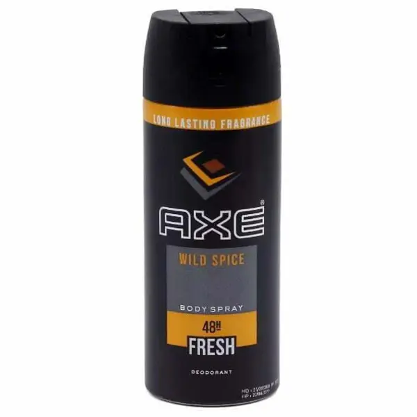 اسپری دئودورانت 48 ساعته مردانه اکس مدل Wild Spice حجم 150 میلی لیتر