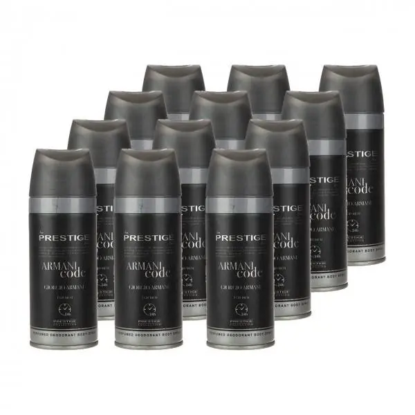 اسپری مردانه پرستیژ مدل Armani Code حجم 150 میلی لیتر