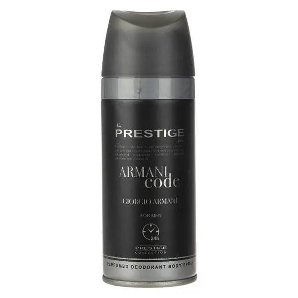اسپری مردانه پرستیژ مدل Armani Code حجم 150 میلی لیتر