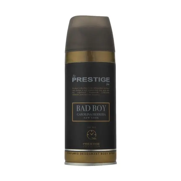 اسپری بدن مردانه نیو پرستیژ کالر مدل Bad Boy حجم 150 میلی لیتر