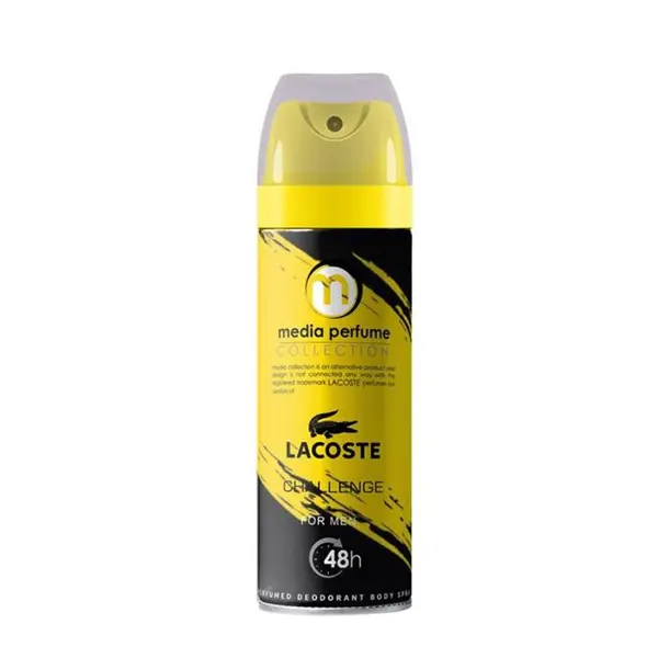 اسپری مردانه مدیا مدل Lacoste حجم 200 میلی لیتر