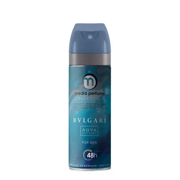 اسپری مردانه مدیا بولگاری آکوا Media Bvlgari Aqva 200 mil - 2