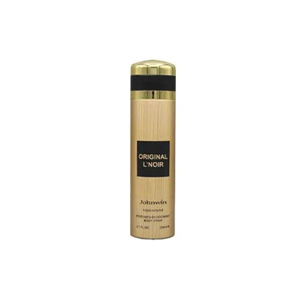اسپری بدن مردانه جانوین مدل Original Lnoir حجم 200 میلی لیتر - 2