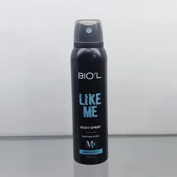 اسپری خوشبوکننده بدن مردانه بیول BIOˊL مدل Like Me حجم 150 میلی‌لیتر