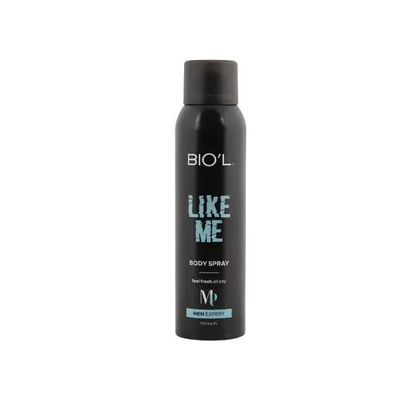 اسپری خوشبوکننده بدن مردانه بیول BIOˊL مدل Like Me حجم 150 میلی‌لیتر