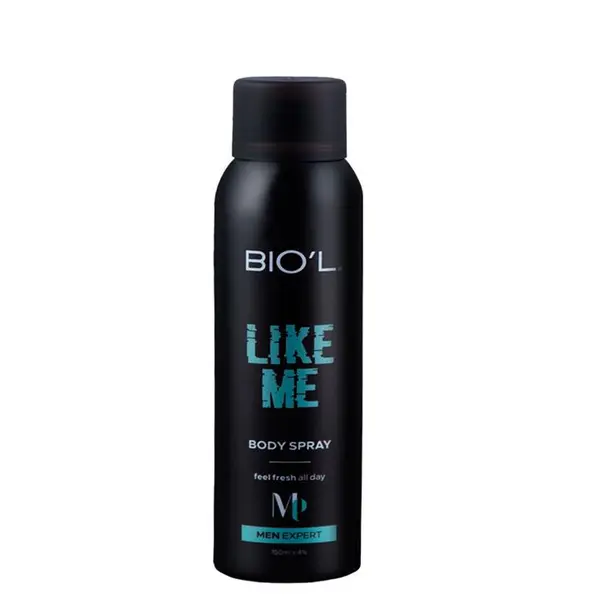اسپری خوشبوکننده بدن مردانه بیول BIOˊL مدل Like Me حجم 150 میلی‌لیتر