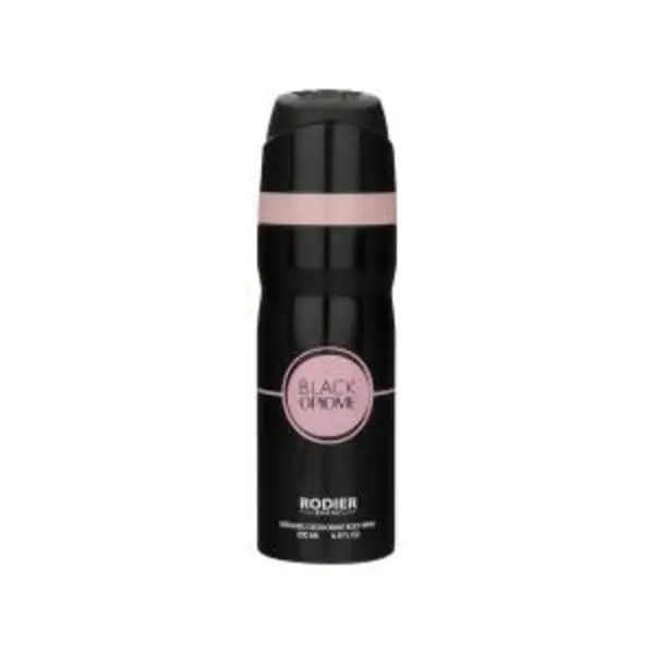 اسپری بدن رودیر مدل Black opiome حجم 200 میلی لیتر