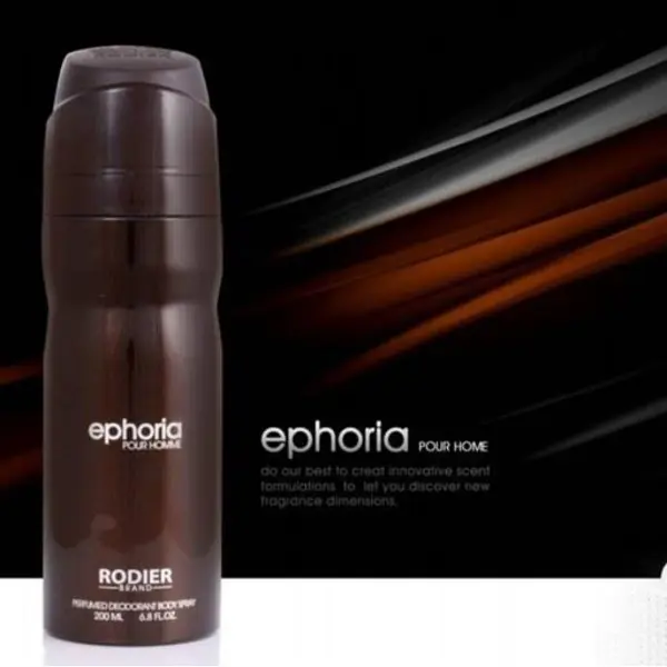 اسپری بدن مردانه رودیر مدل Ephoria حجم 200 میلی لیتر