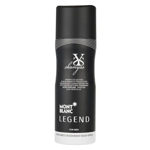 اسپری مردانه شمیاس مدل Legend حجم 200 میلی لیتر