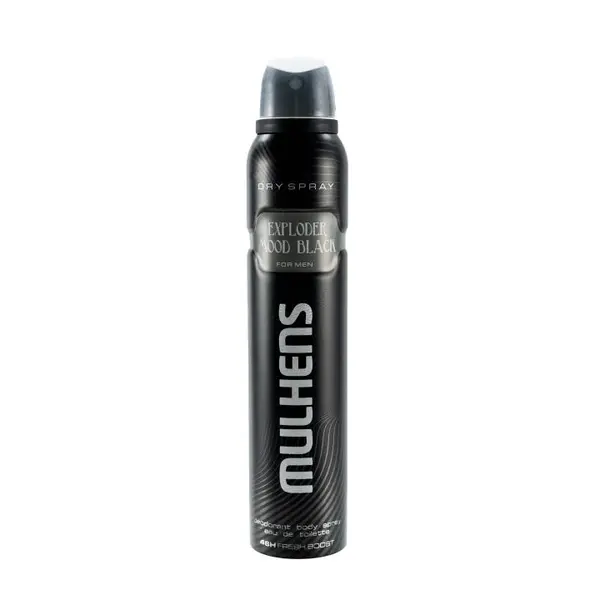 اسپری دئودورانت مردانه مولهنس Mulhens مدل Exploder Mood Black حجم 200 میلی لیتر - 2