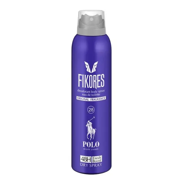 اسپری خوشبو کننده بدن مردانه فیکورس مدل Polo Ralph Lauren Blue حجم 200 میلی لیتر - 2