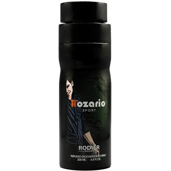 اسپری بدن مردانه رودیر مدل Rozario حجم 200 میلی لیتر